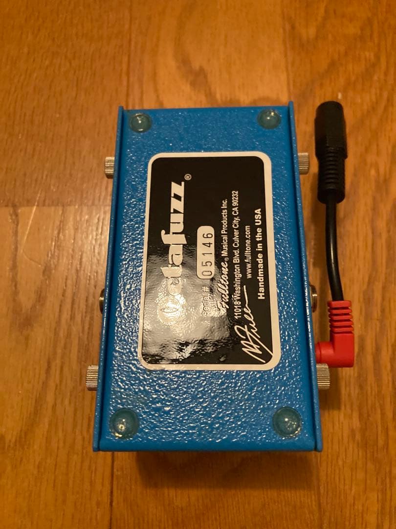 【美品】Fulltone Octafuzz OF-2 センタープラス変換プラグ付