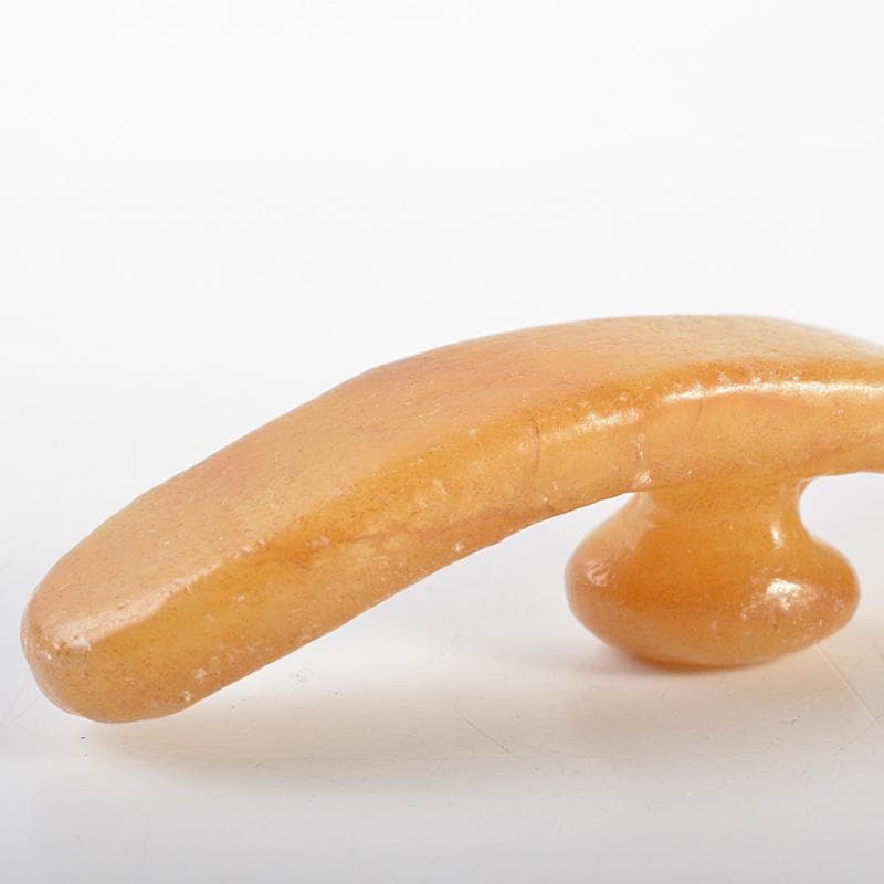 中国　玉石彫刻　神獣刻　帯鉤　筆架　置物　C　7341E