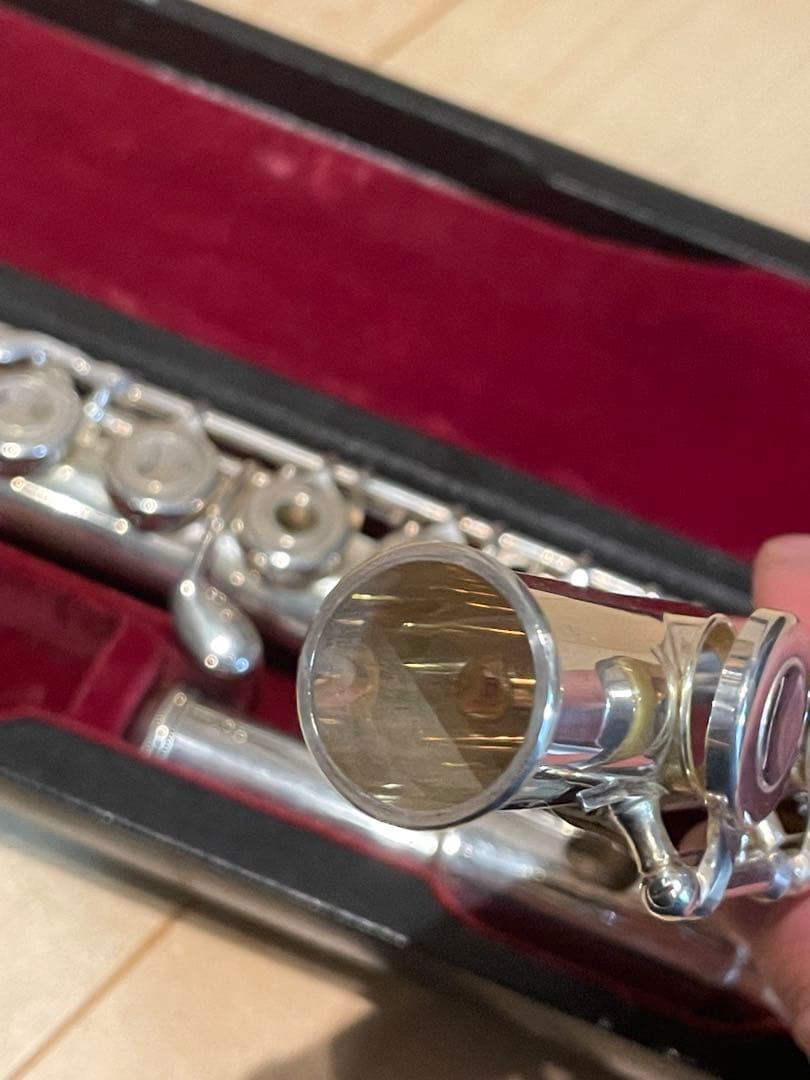 SANKYO フルートArtist RC リングキー　総銀　オーバーホール済み