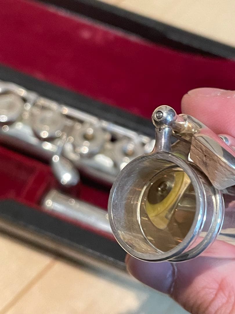 SANKYO フルートArtist RC リングキー　総銀　オーバーホール済み