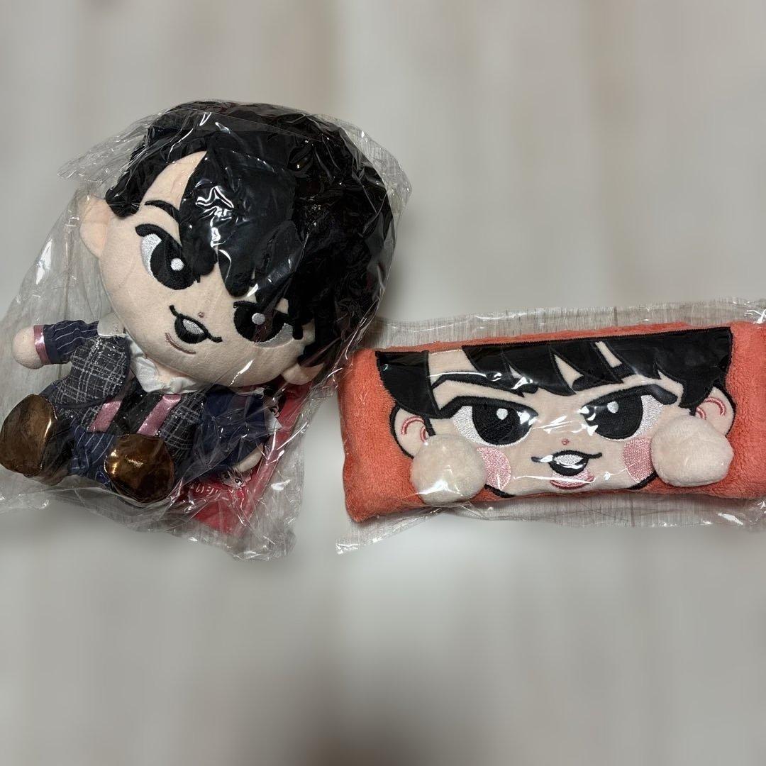 未開封Man 宮舘涼太くんBIGぬいぐるみ、ヘアバンド2点まとめ売り