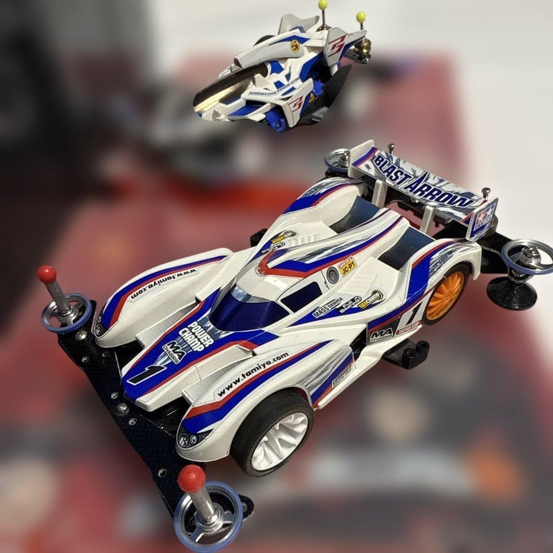 Tamiya ミニ四駆 Blast Arrow 2台セット専用バック付きお値下げ