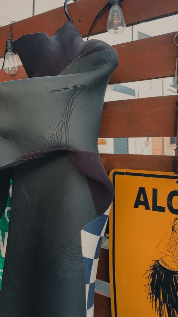 The Rim セミドライウエットスーツ ブラック/グリーン