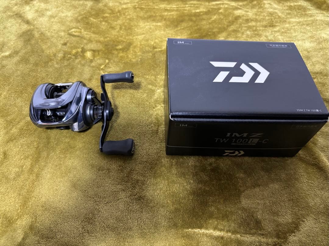 極美品　ダイワ　IMZ TW 100L-C ワーニーズプロテクションデカール貼