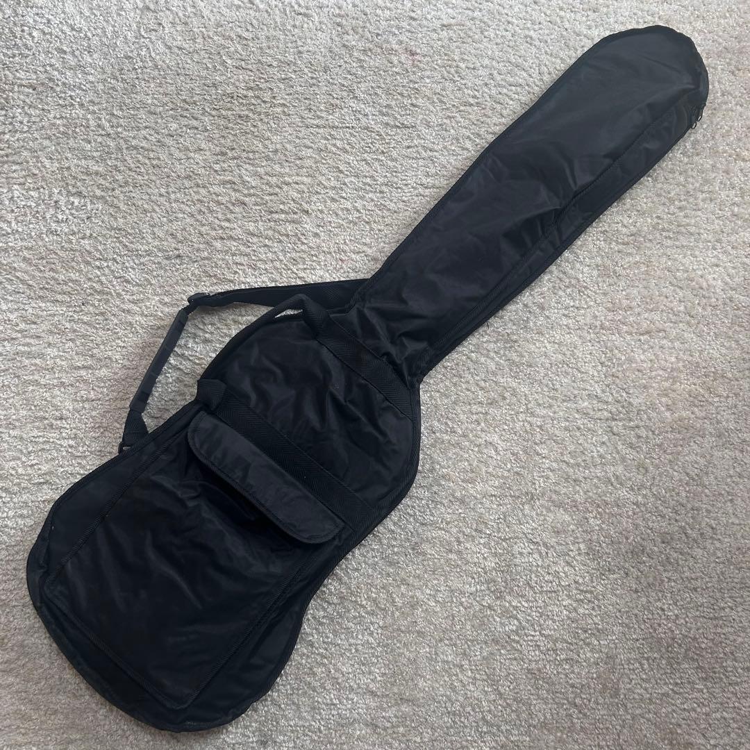 Legend レジェンド　ジャズベースタイプ エレキベース　ホワイト　ケース付き