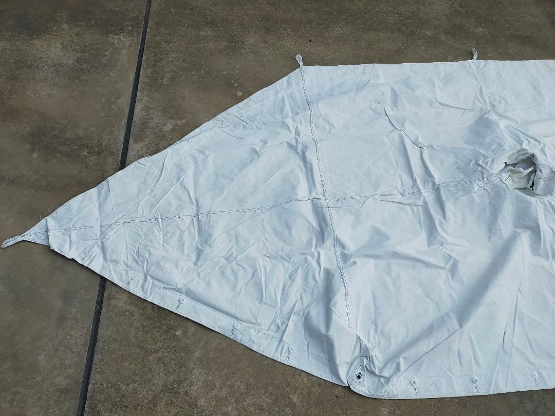 トルコ軍 山岳部隊用 軍幕 シェルターハーフ ２枚セット パップテント ⑤⑥