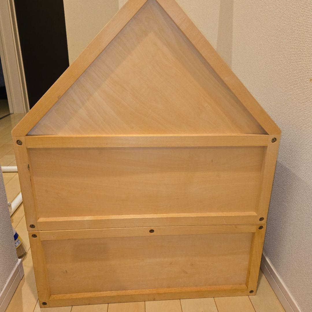 【廃盤】ボーネルンド　ドールハウス　人形　家具一式セット付き