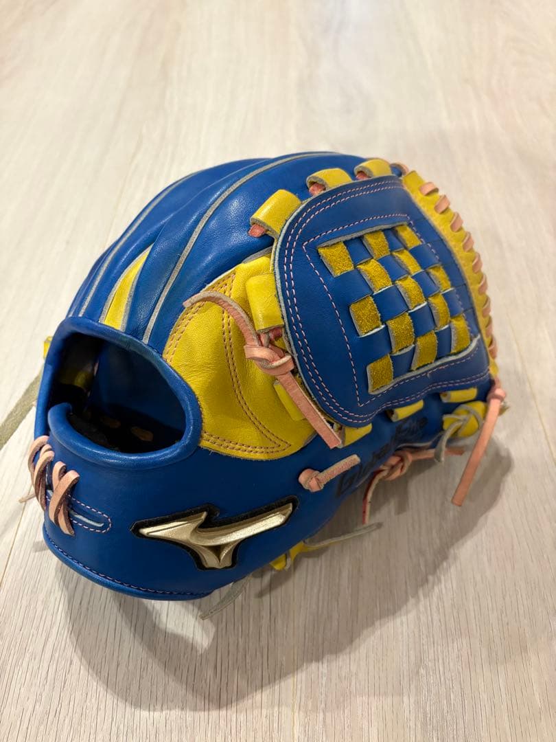 ミズノ　グローバルエリート　軟式　内野　グローブ