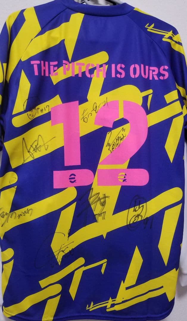 WINNERS（ウィナーズ）　サイン入りユニフォーム　コナミ　eFootball