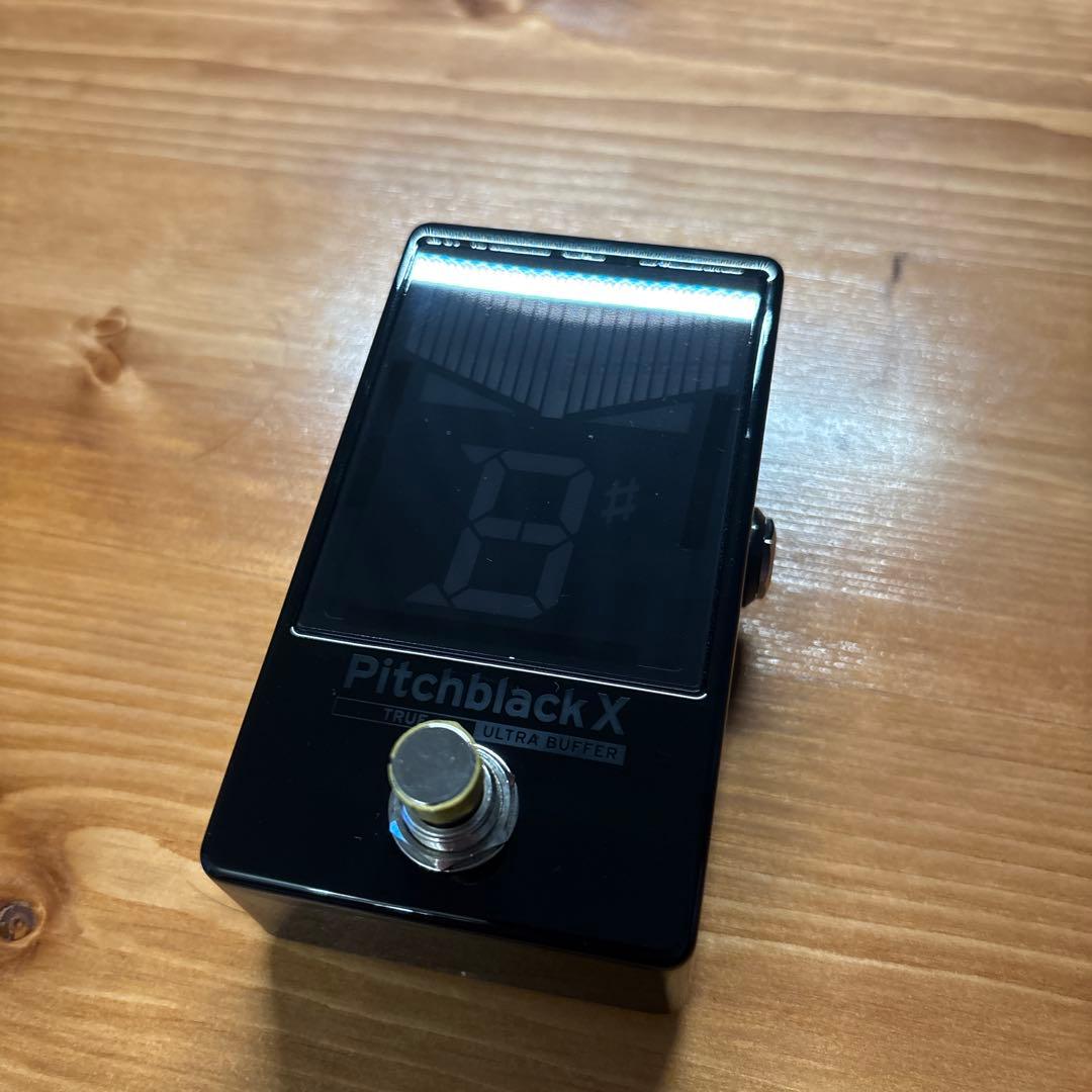Pitchblack X デジタルチューナー ブラック