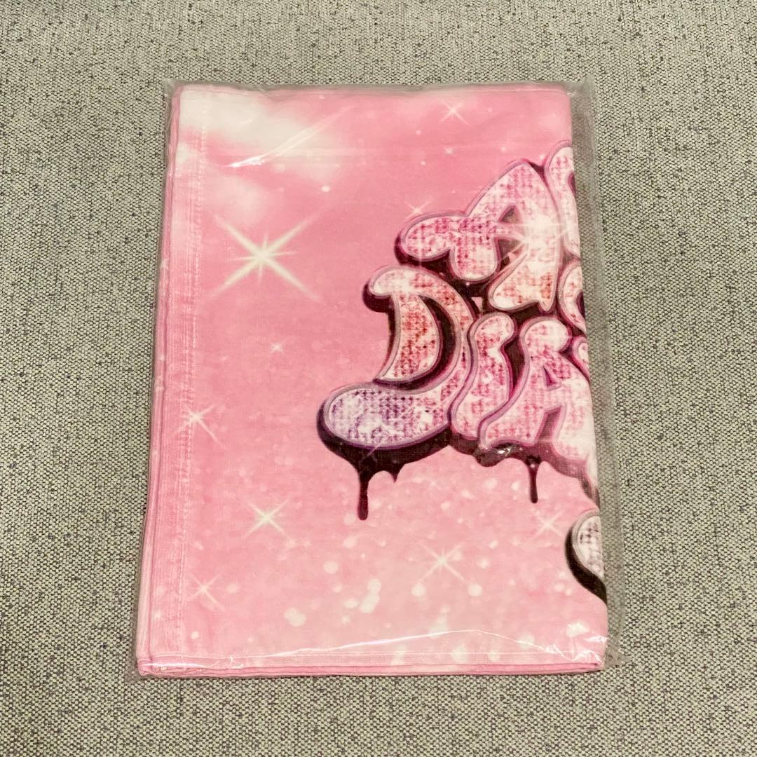 【新品未開封】ちゃんみな　AREA OF DAIAMOND3 タオル　ピンク