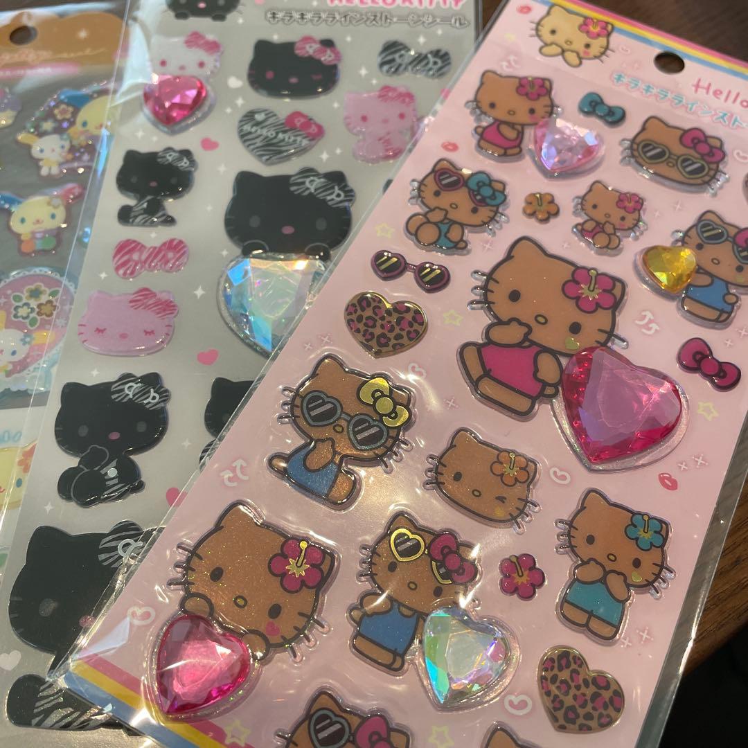 サンリオ　シールセット　ぷくぷくシール　ウォーターシール