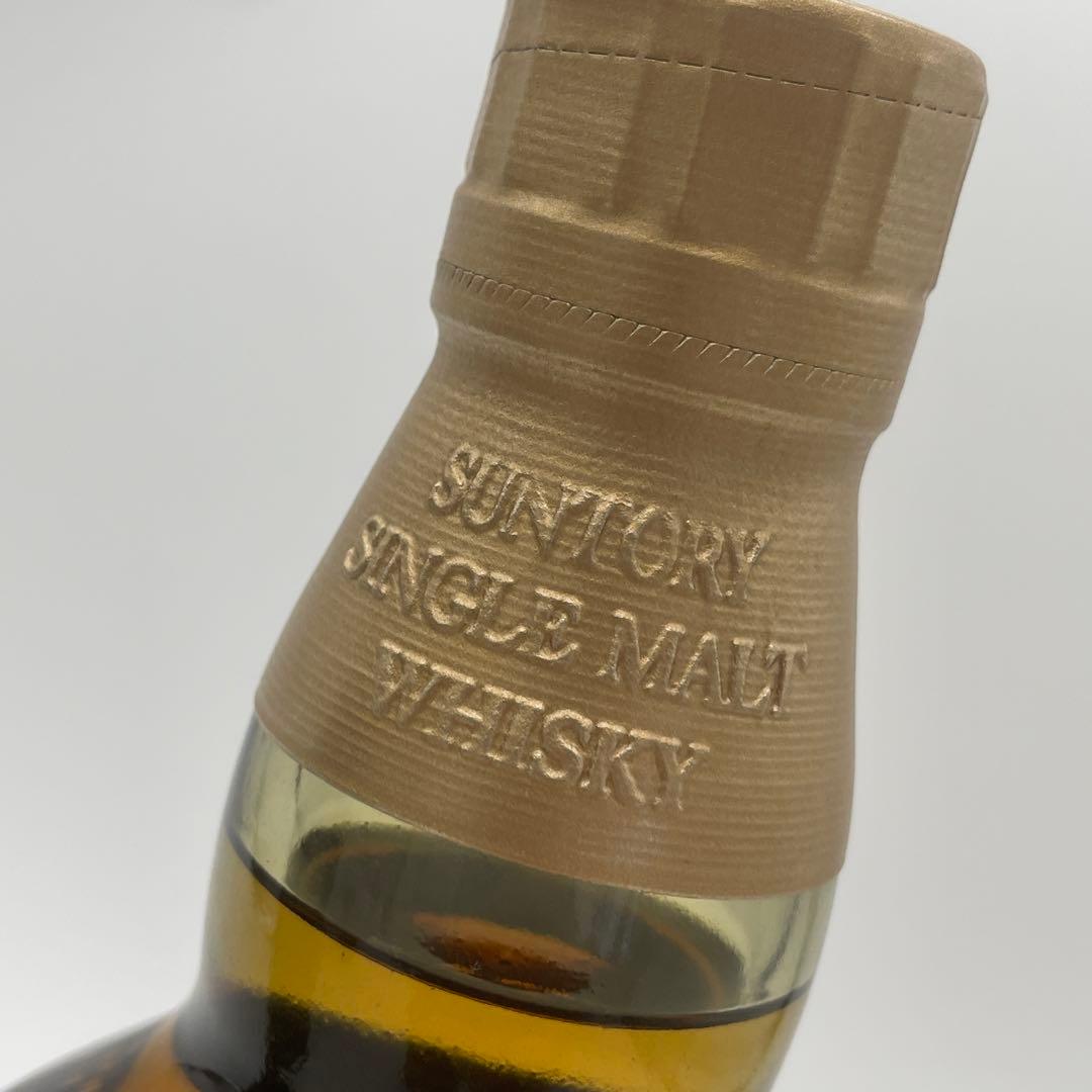 未開封　旧ラベル　サントリーウイスキー　山﨑12年　シングルモルト　お酒