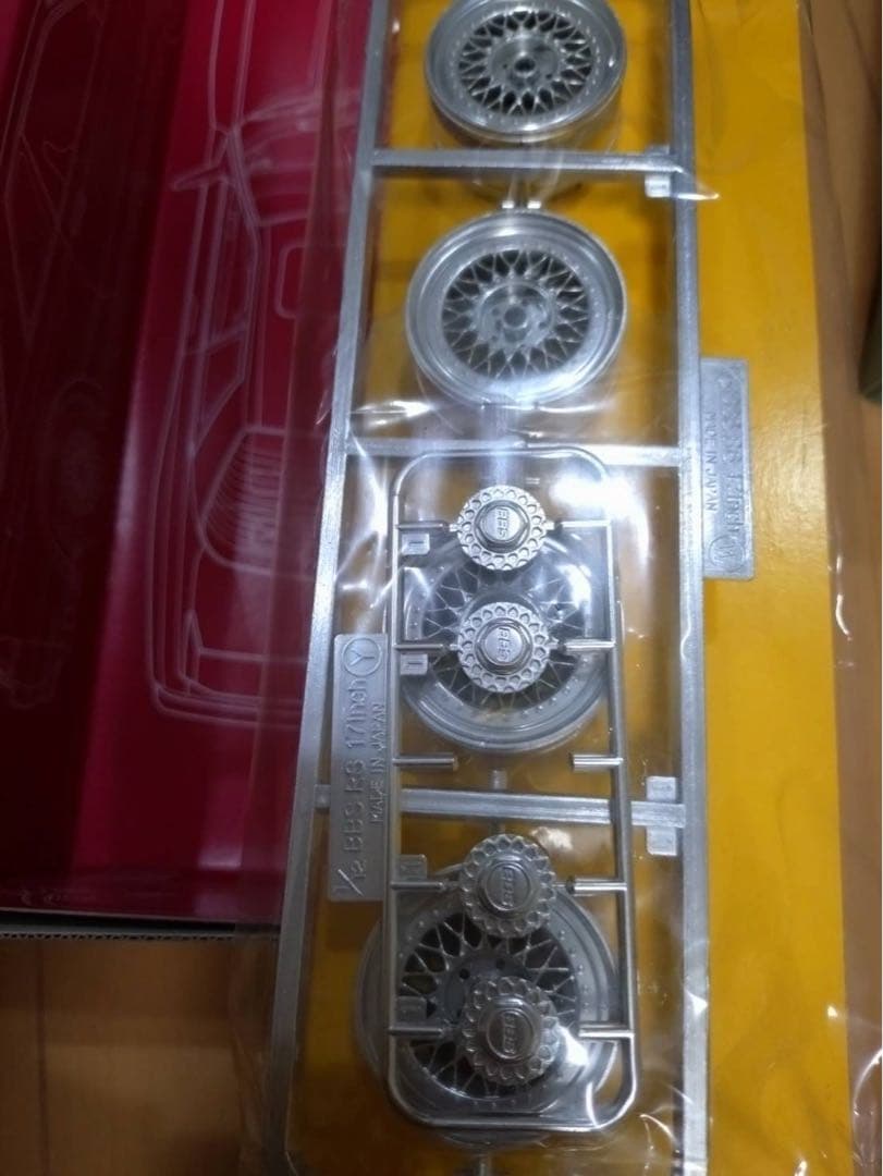 GT-R 1/12 BNR32 BBS RS 17inch プラモデル