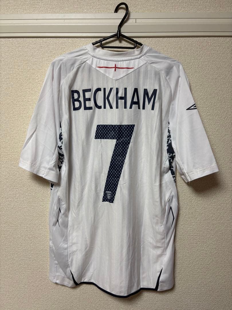 【正規品・タグ付き】 ベッカム イングランド代表 08/10 ユニフォーム XL