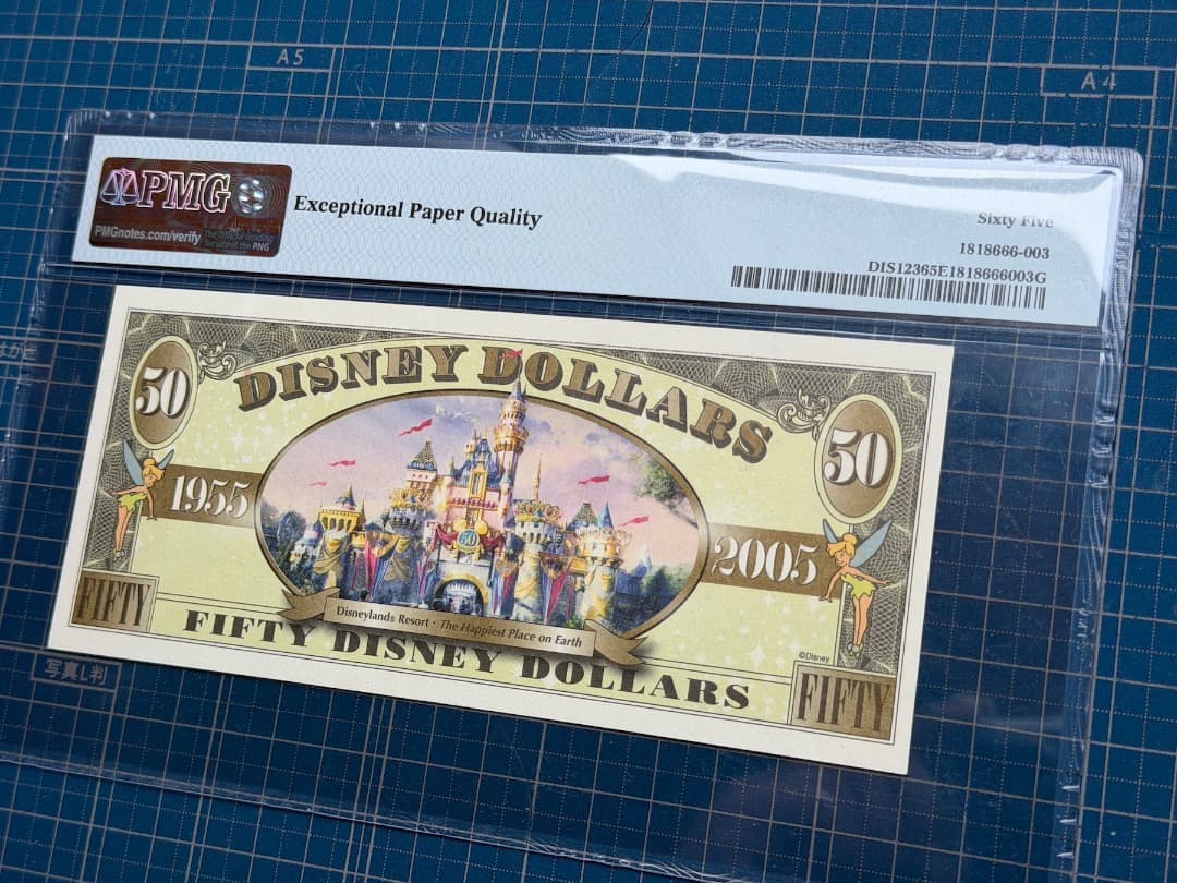 ディズニーダラー 2005年 50ドル ミッキー