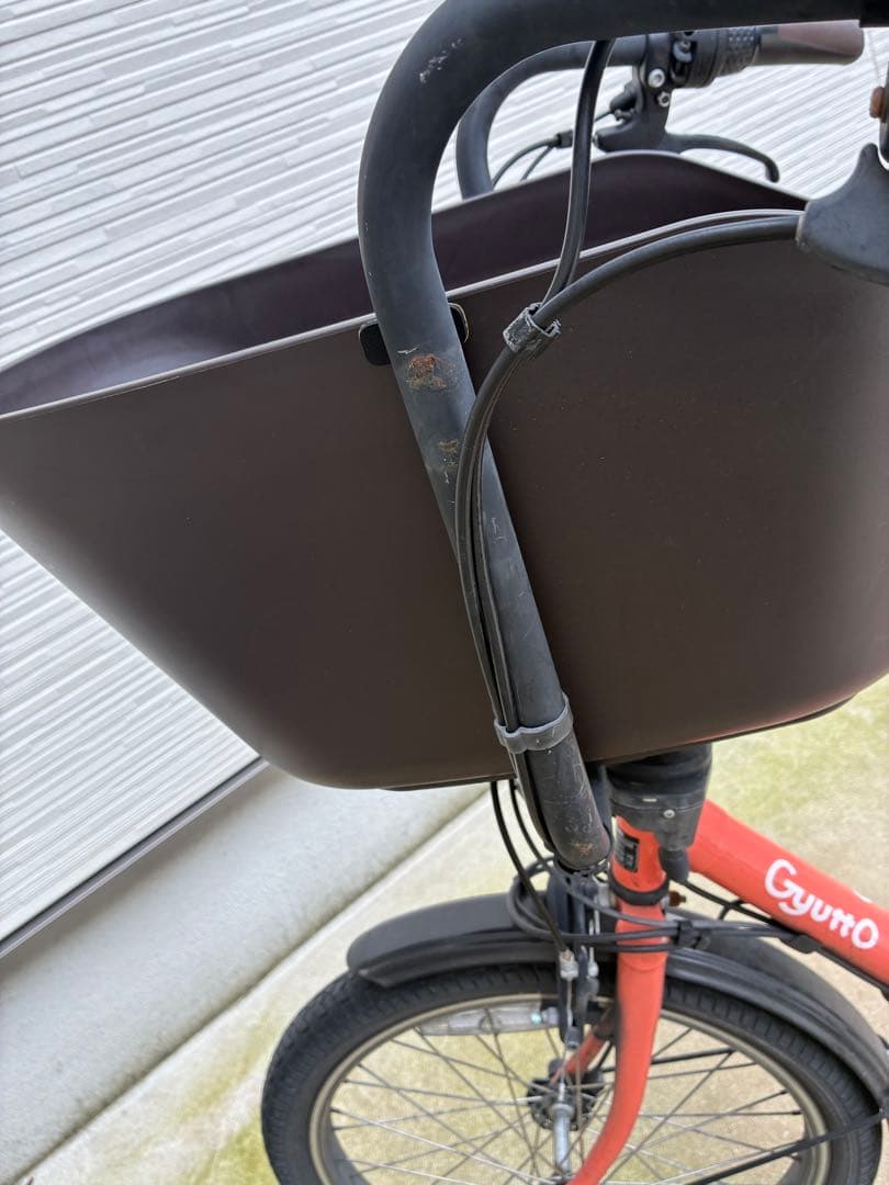 GuttoＥＸラクイック電動アシスト自転車 チャイルドシート付き