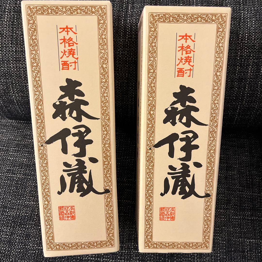 本格焼酎森伊蔵　化粧箱入未開封JALビジネスクラス限定版720ml ２本セット