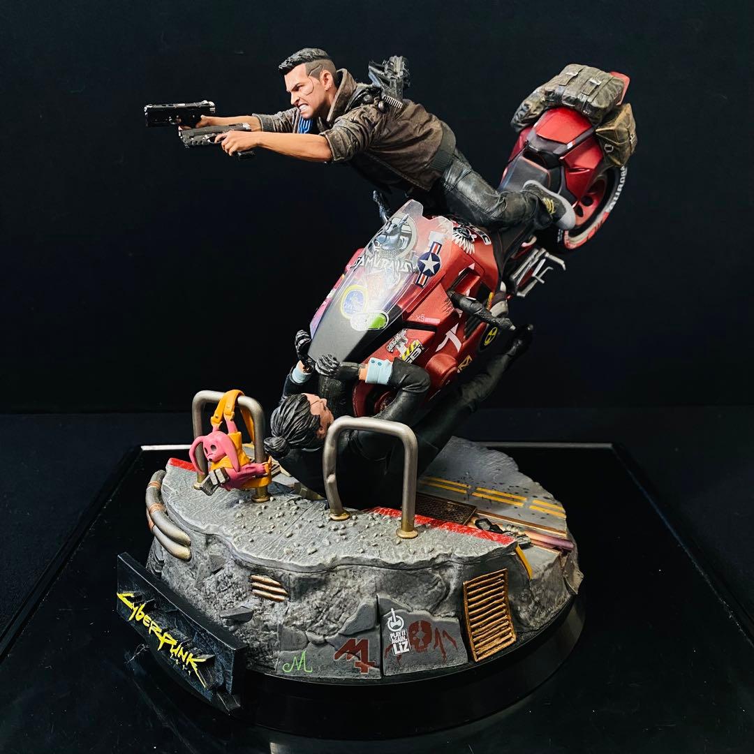 PS4 サイバーパンク2077 V＆YAIBA KUSANAGI スタチュー