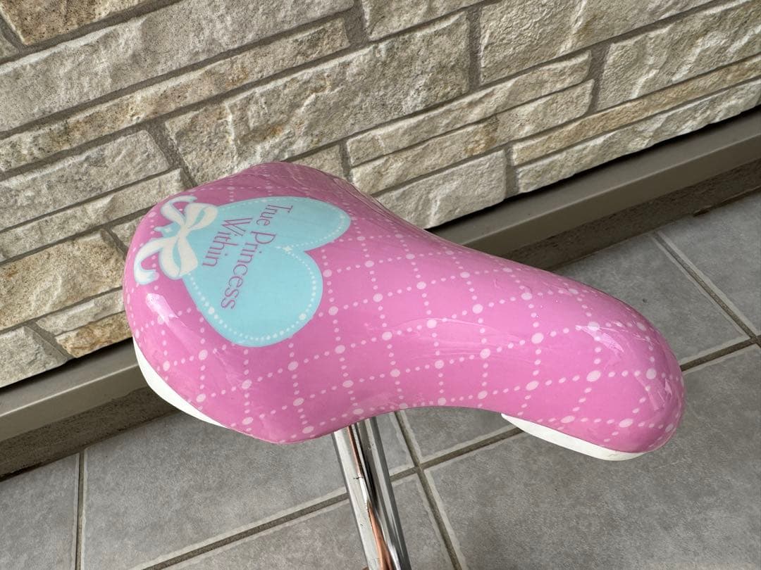 子供用自転車 ピンク 16インチ　補助輪付き