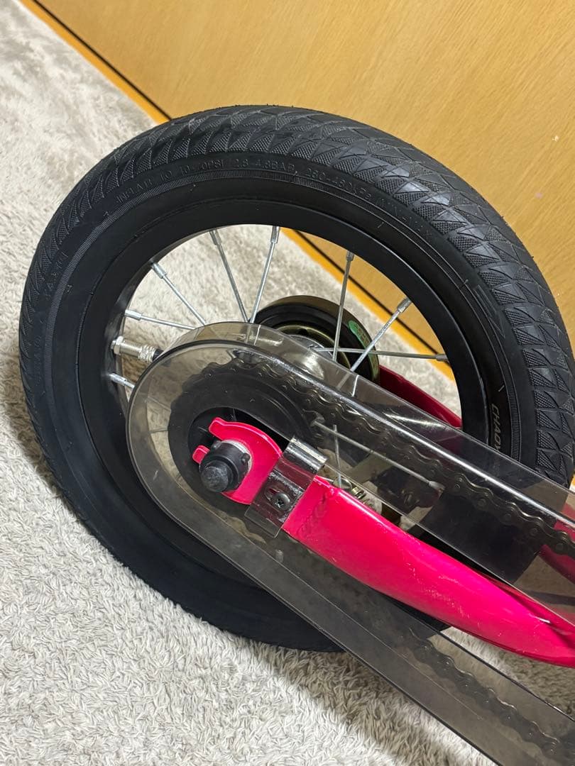 へんしんバイク2 12インチ ピンク スタンド付