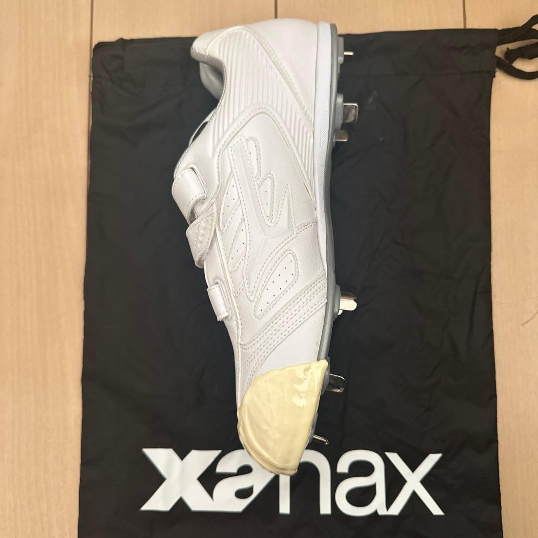 xanax P皮付きベルト式樹脂底野球スパイク