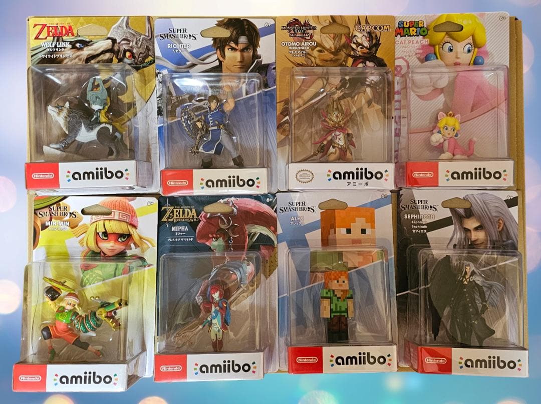 アミーボ 8 amiibo set