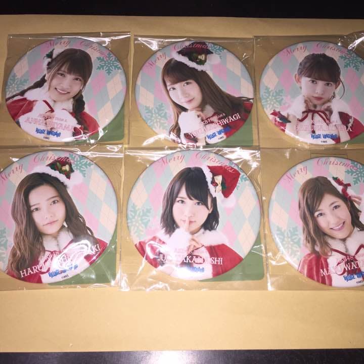 AKB48 ヴィレッジヴァンガード 店舗 限定 クリスマス 缶バッジ