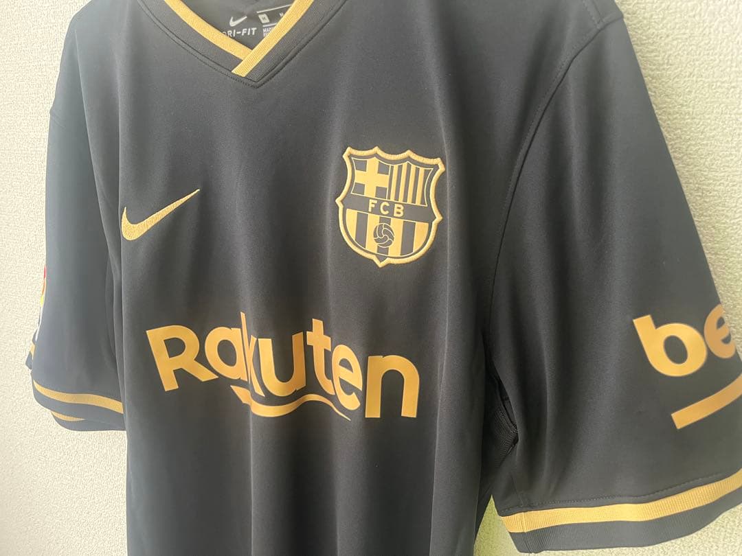 新品・未使用　メッシ10 FC Barcelona Nike Mサイズ　黒×金