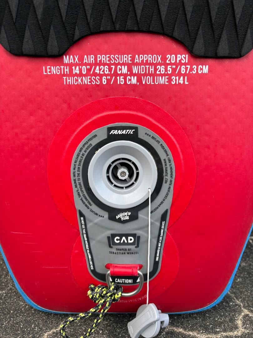 SUP FANATIC FALCON AIR インフレータブル