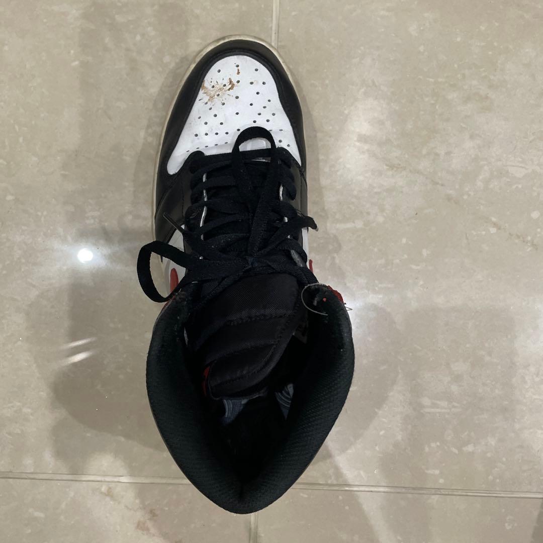 ナイキ エアジョーダン1 レトロ ハイ トラックレッド 28.5cm