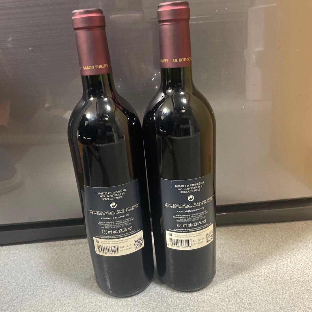 2本 750ml Opus One オーパスワン 2019 750ml（11）