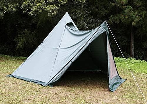 テンマクデザイン サーカスTC DX専用窓付きフロントフラップダックグリーン