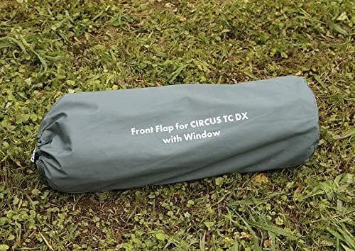 テンマクデザイン サーカスTC DX専用窓付きフロントフラップダックグリーン