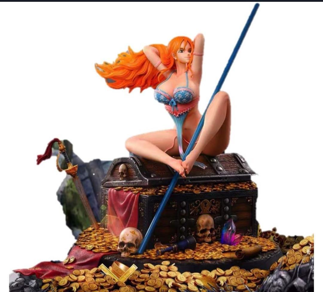 ワンピース 宝物とナミ DRAGON（龍）スタジオ限定品 スタチュー (EX版)