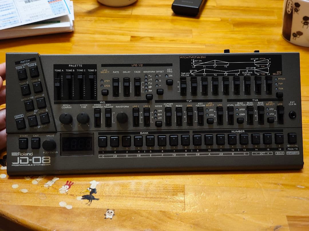 鍵盤楽器 roland jd-08