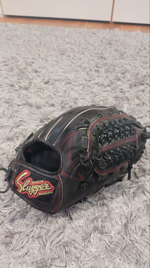スラッガー　少年　 軟式グローブ 黒　KSN-j2 久保田スラッガー