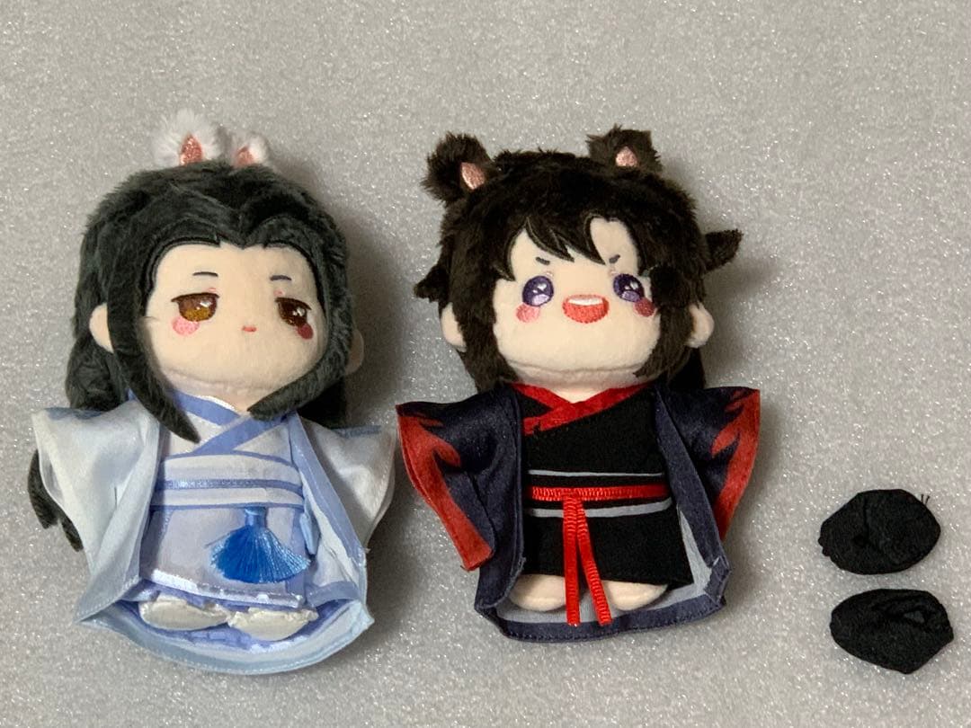 魔道祖師　10㎝ぬいぐるみ　忘羨　骨あり　他