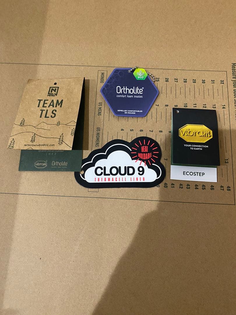 NITRO TEAM TLS 27cmスノーボードブーツ ブラウン/ブラック