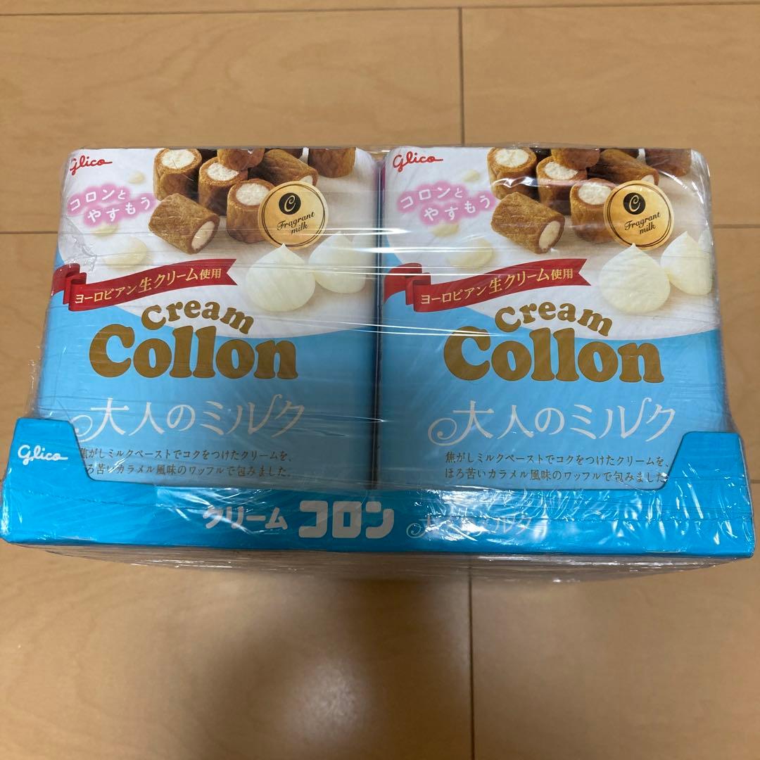 【あいな】グリコ　コロン　大人のミルク　140個　まとめ売り