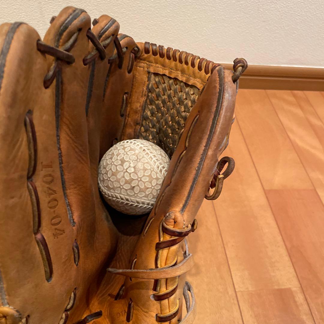 久保田スラッガー　グローブ　硬式　元プロ野球　実使用　1014