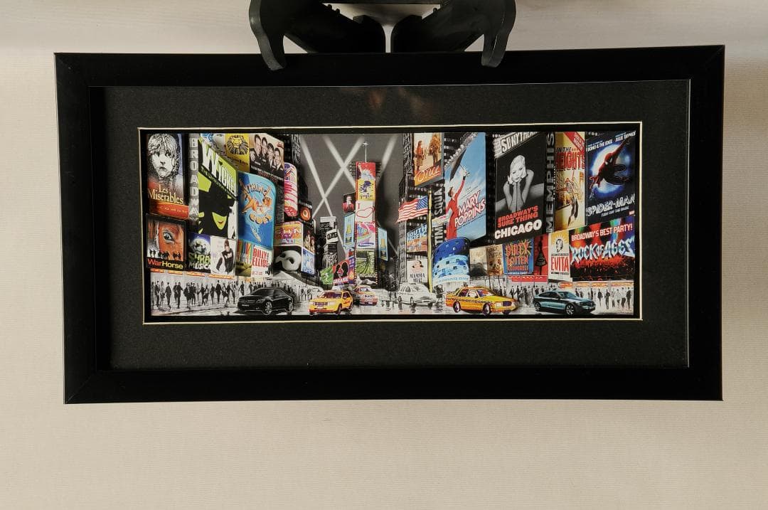 【シャドーボックス】スパイダーマン、ライオン・キング、ロック・オブ・エイジズ