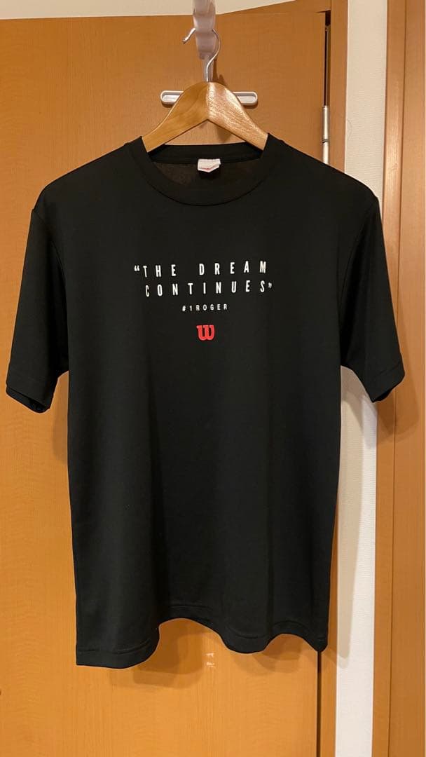 【希少】Wilson フェデラー2018年世界1位復活記念Tシャツ
