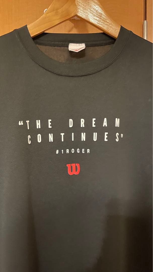 【希少】Wilson フェデラー2018年世界1位復活記念Tシャツ