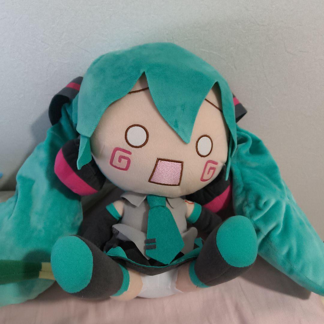 (*ー様 初音ミク シリーズ メガ ジャンボ ぬいぐるみ はちゅねミク