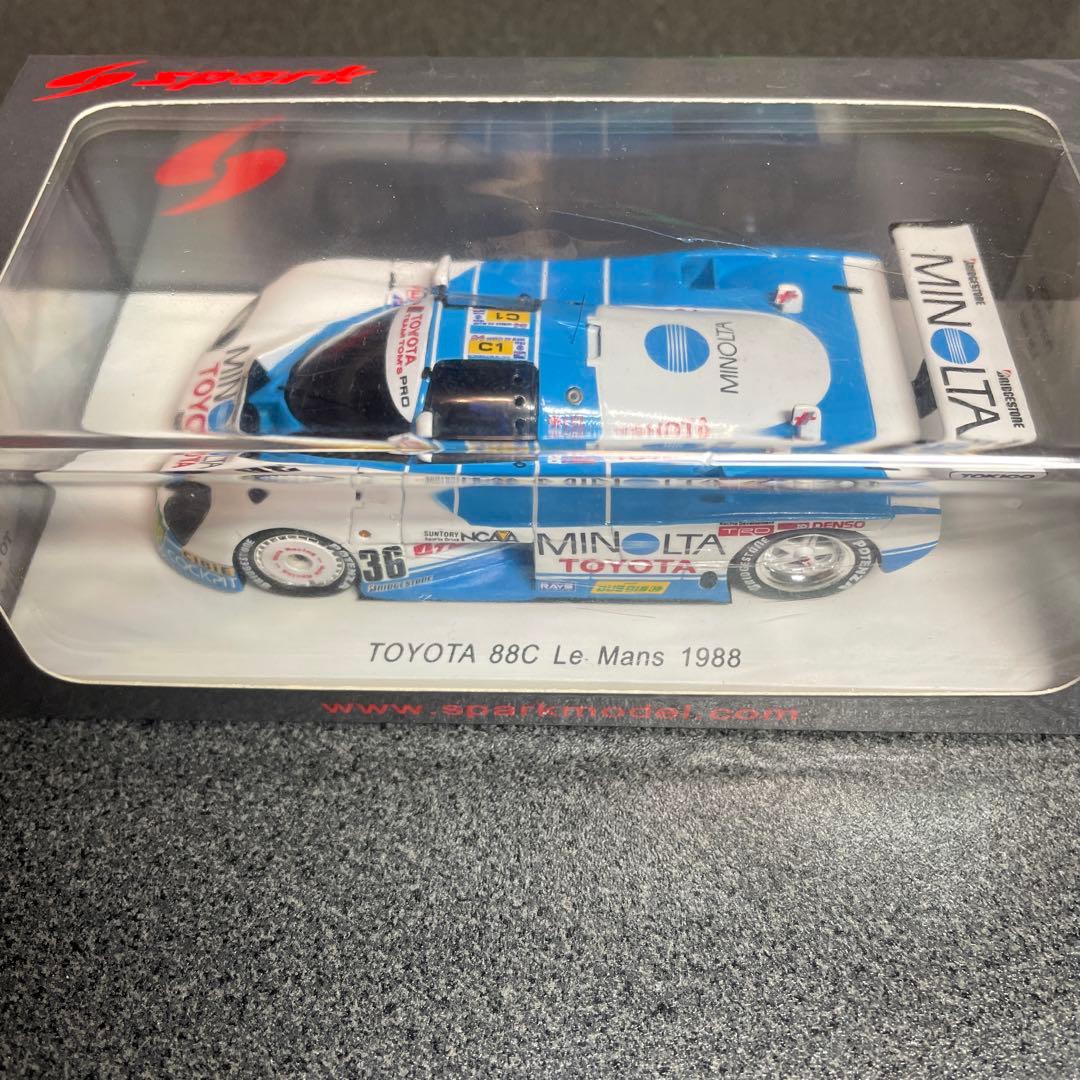 SPARK 1/43 TOYOTA 87C ルマン 1988