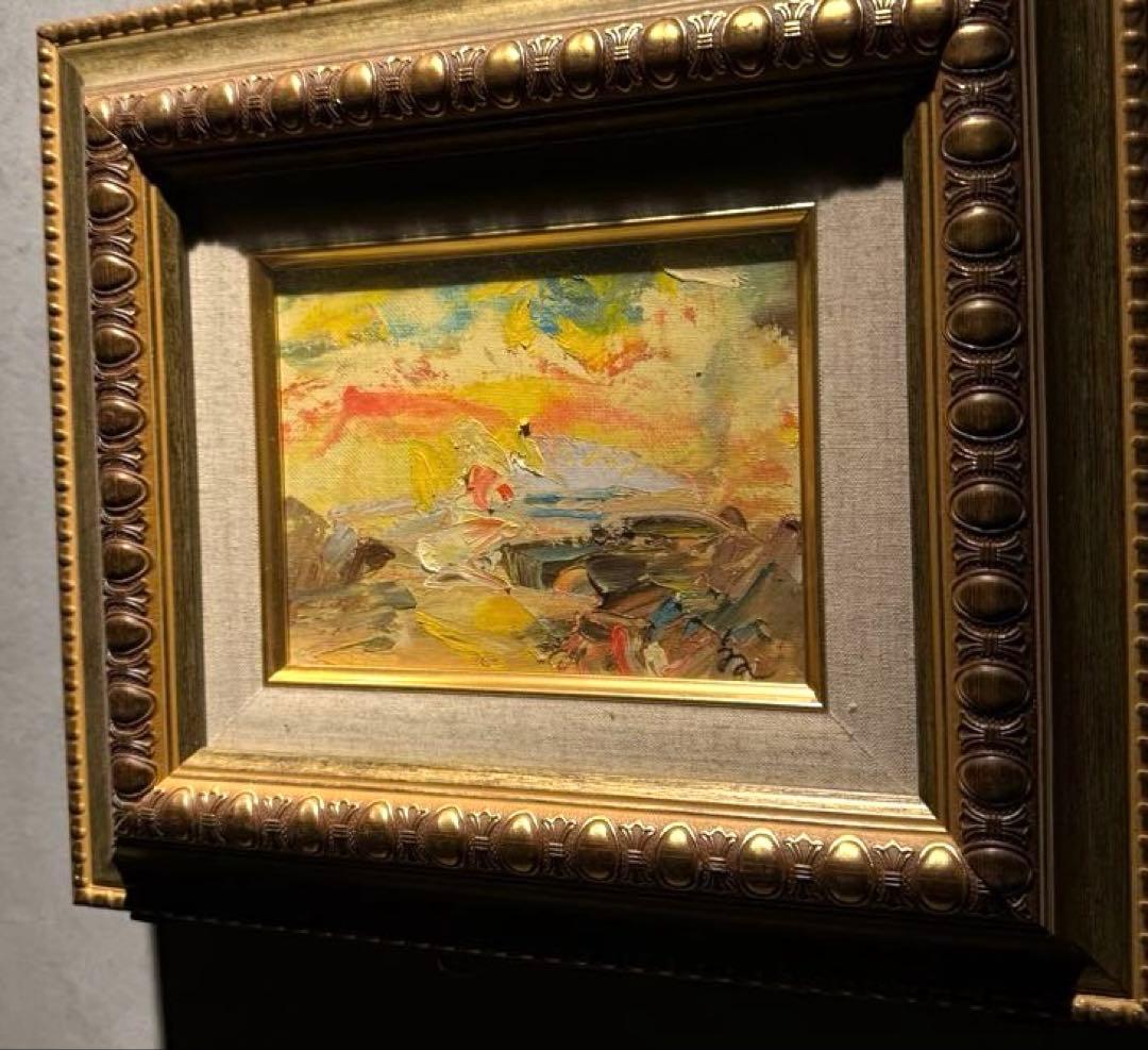 印象派　本村浩章【肉筆油彩画】直筆サインあり