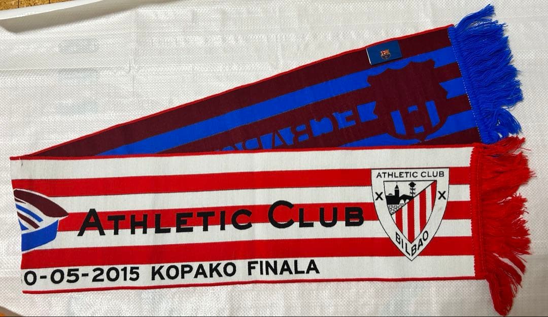 【公式グッズ】コパデルレイ決勝 マフラー ATHLETIC CLUB