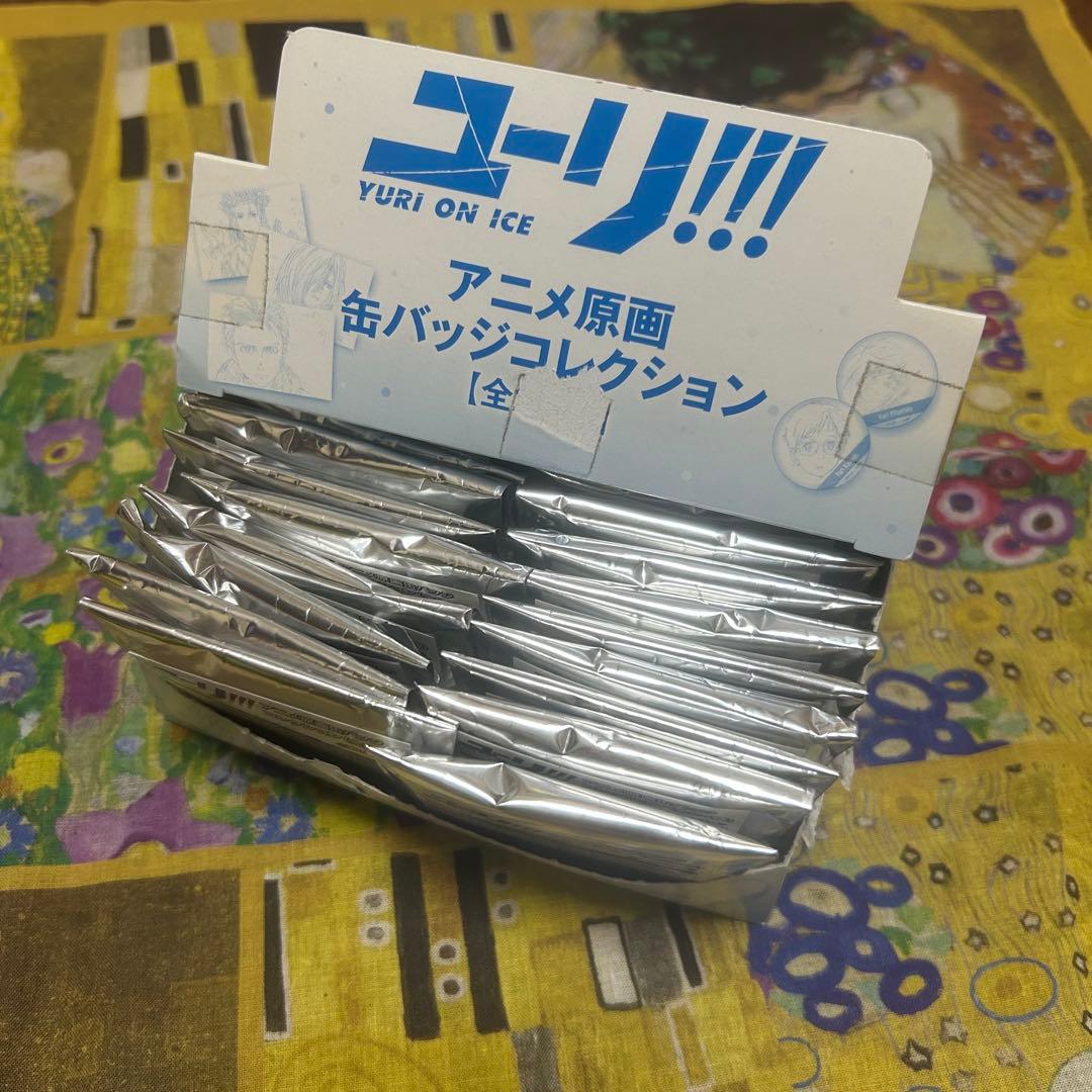 シ*」様 ユーリ!!! on ICE アニメ原画缶バッジ