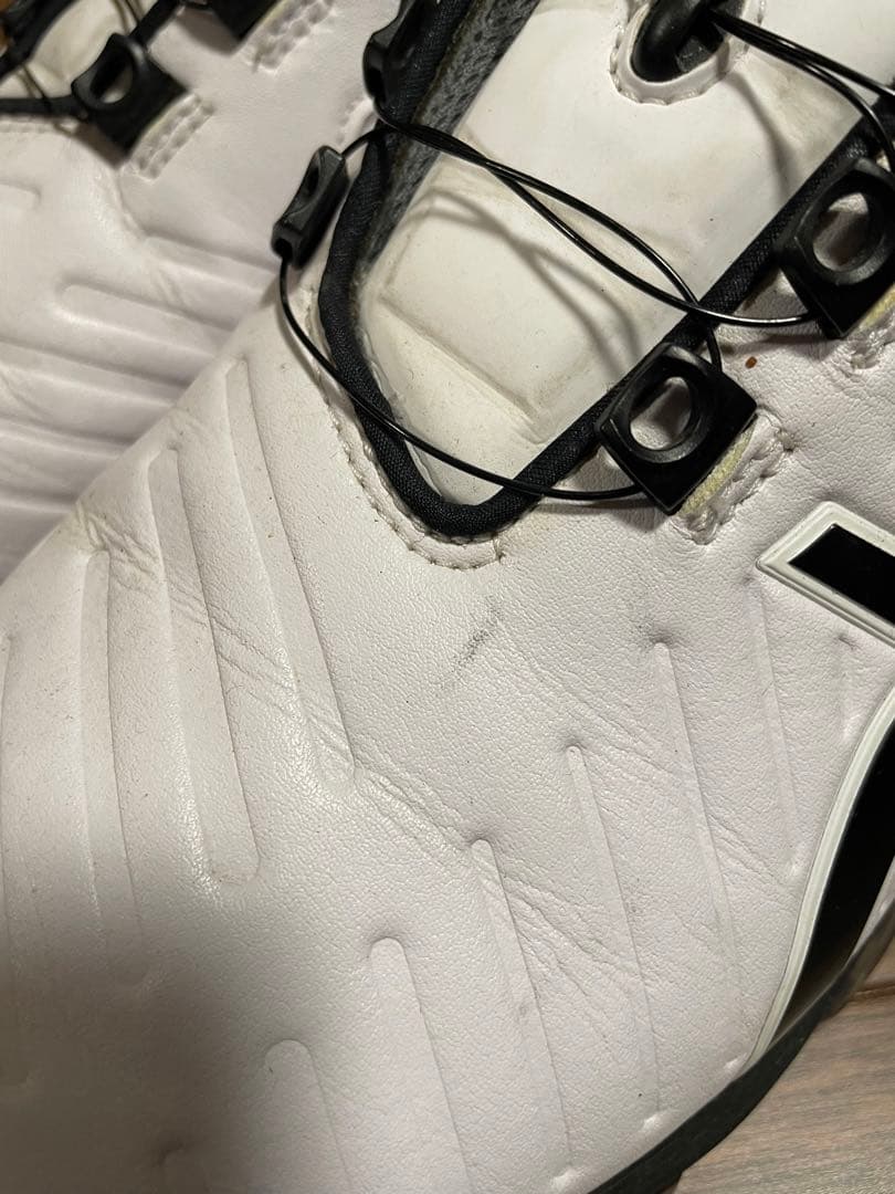 ゴルフシューズ　asics TGN919 ホワイト/ブラック　25.0cm